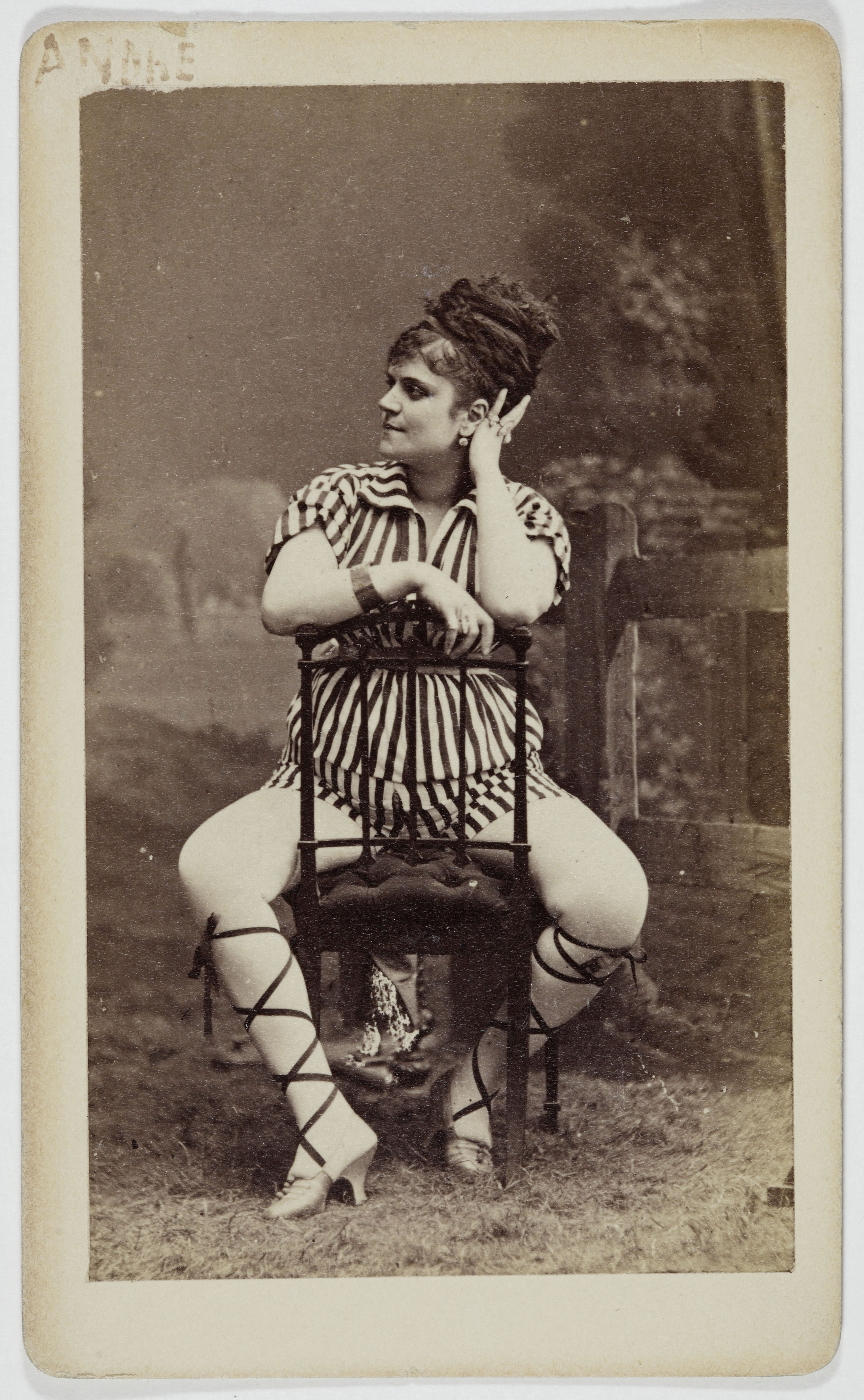 Anonyme, Portrait d'Andrée, (actrice)