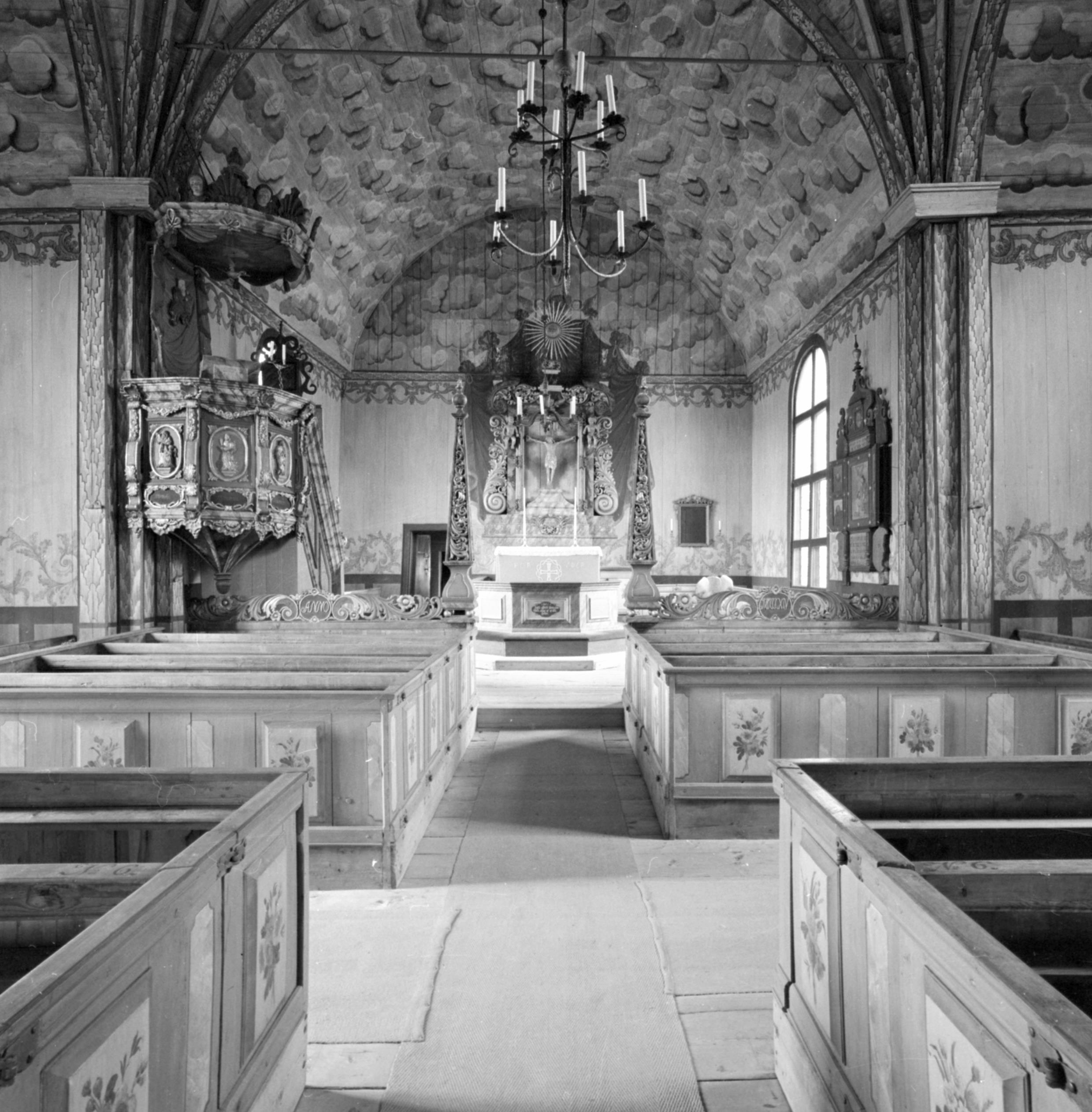 Nils Lagergren, Älvros gamla kyrka