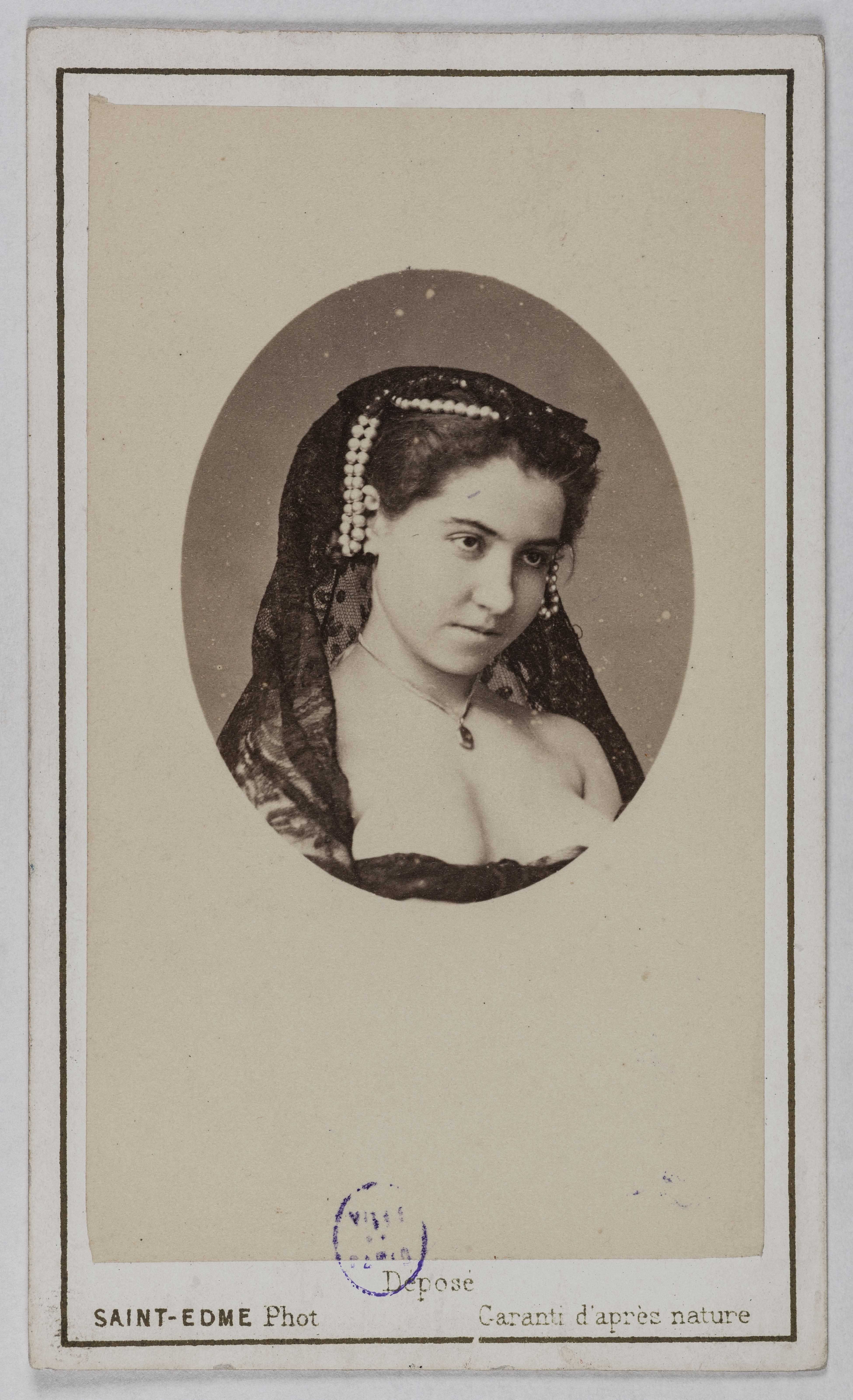 Saint-Edme, Portrait de Gabrielle (actrice)