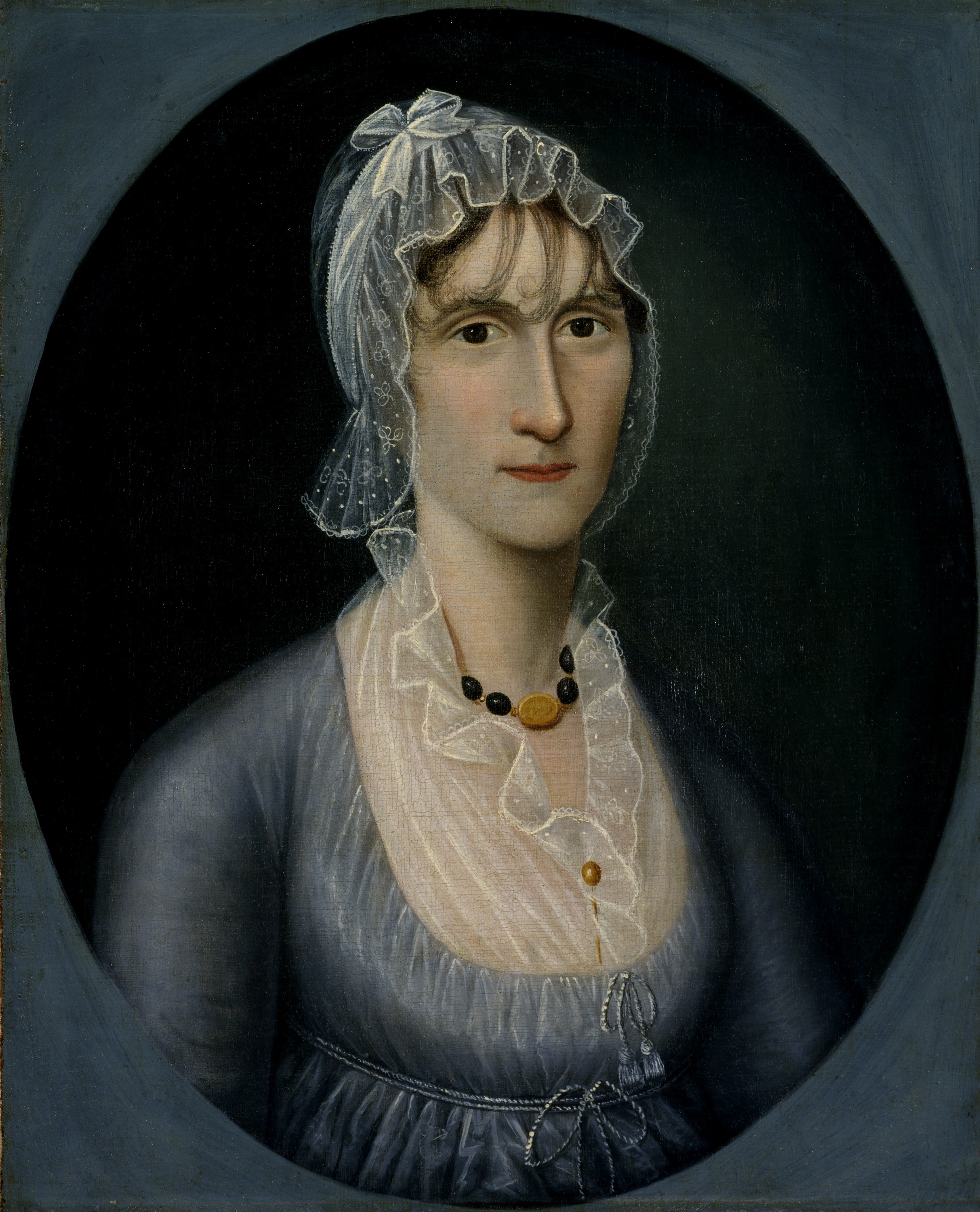 Joshua Johnson, Portrait of Mrs. Barbara Baker Murphy (Wife of Sea Captain)