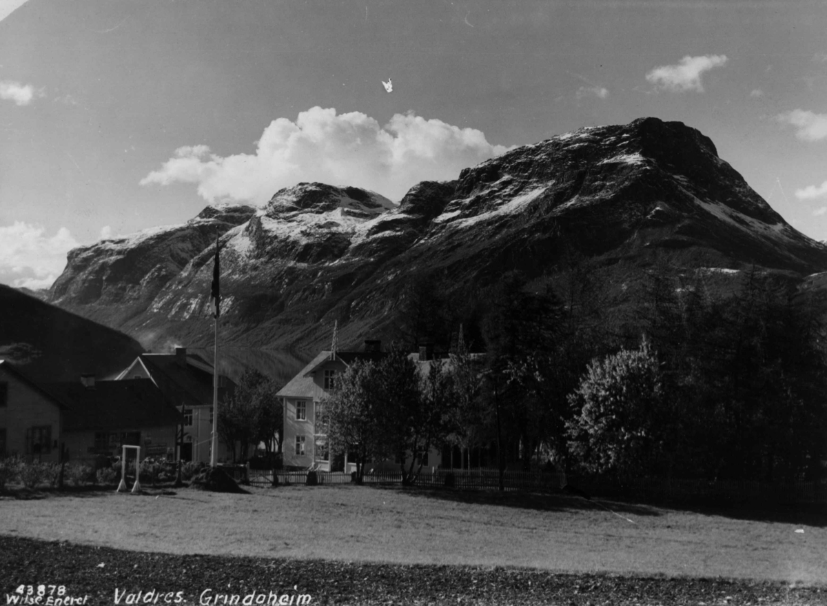 Anders Beer Wilse, Landskap, i bakgrunnen Skutshorn (Skudshorn), Vang, Oppland.