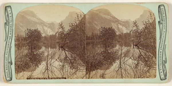 Charles Bierstadt, Mirror View of North and South Dome