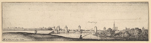 Wenceslaus Hollar, Strasbourg