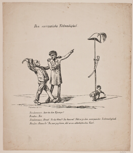 Constantin Hansen, "Den europæiske nødvendighed"