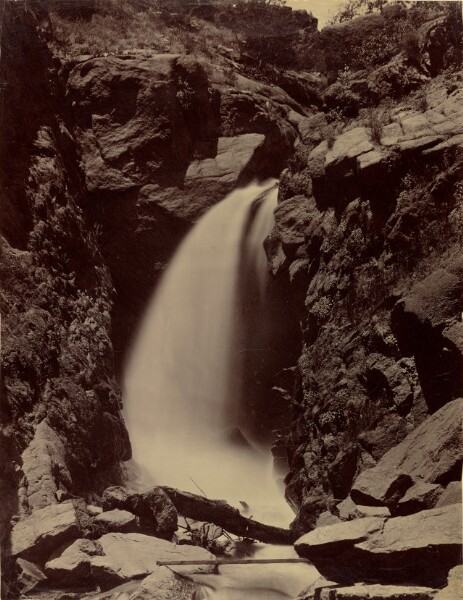 William Henry Jackson, [Rainbow Falls, Ute Pass, Manitou Springs, Colorado]