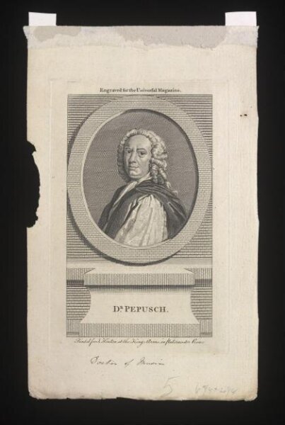 Unknown, Johannes Christophorus Pepusch