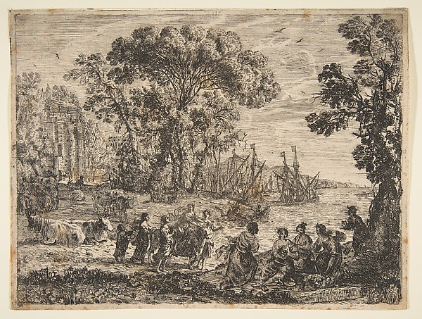 Claude Lorrain (Claude Gellée), The Rape of Europa