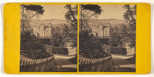 George Washington Wilson, Abbotsford, from the South-east.