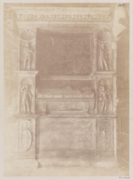 Parker, John Henry, Tomb of Cardinal Astorgius in the Cloister of the Monastery della Minerva, A.D. 1451
