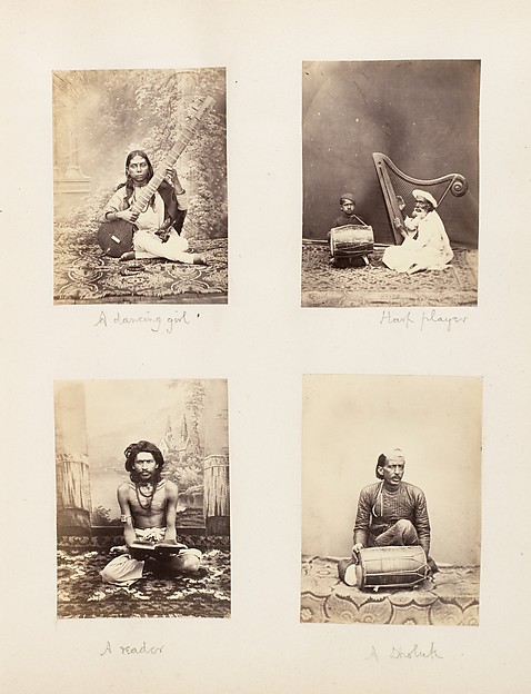 Unknown, [Girl with a Sitar]