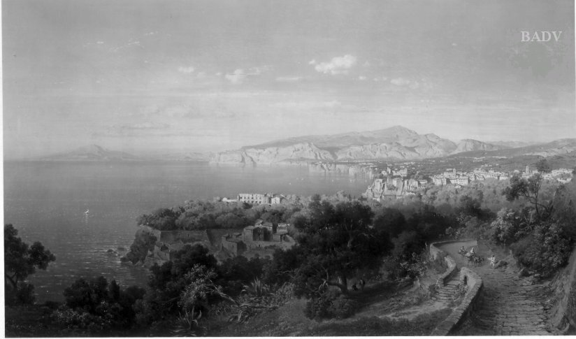 Fritz Bamberger, Meeresküste, Salerno