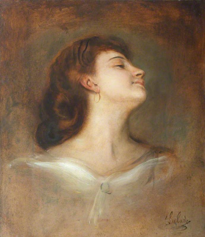 Franz von Lenbach, Study of the Head of an Unknown Lady
