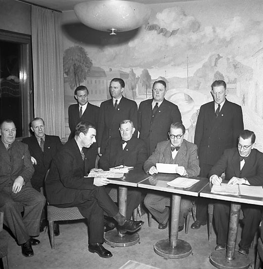 Arne Andersson, Enligt notering: "Uddevall Idrotts...för 17/3 1947".