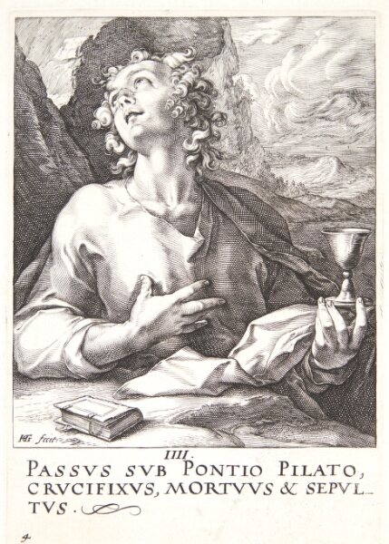 Hendrick Goltzius, Apostlen Johannes