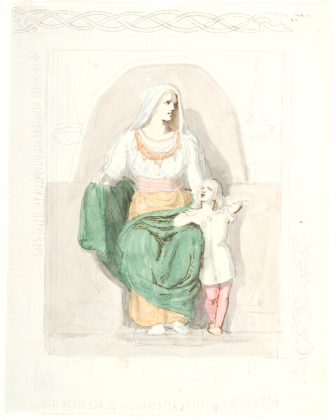 Lorenz Frølich, Frigga med Gersimi