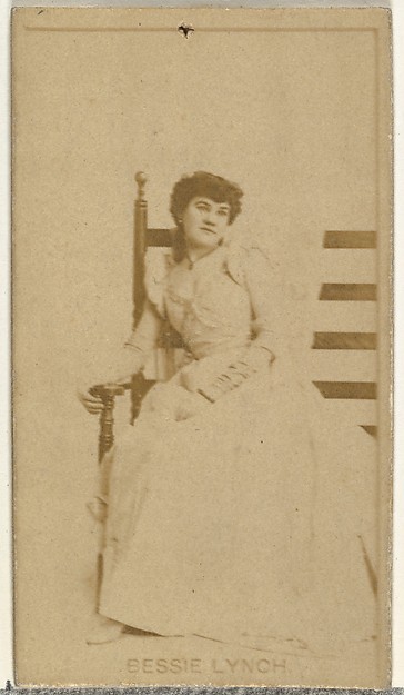 W. Duke, Sons & Co., Bessie Lynch, from the Actors and Actresses series (N145-8) issued by Duke Sons & Co. to promote Duke Cigarettes