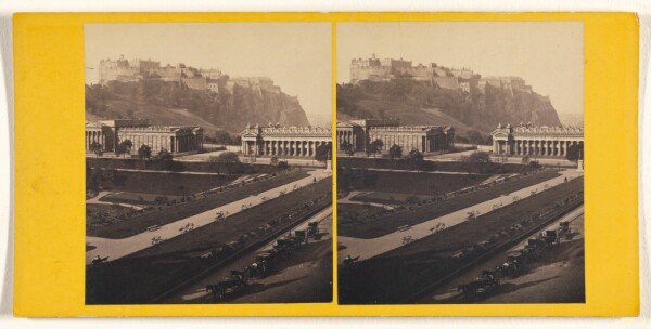 George Washington Wilson, Edinburgh Castle, from Princes Street.
