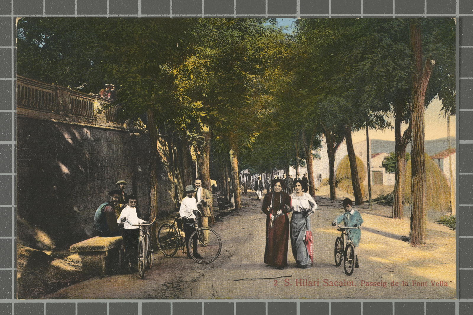 Josep Ximeno Planas, 2 S. Hilari Sacalm. Walk of the Old Fountain