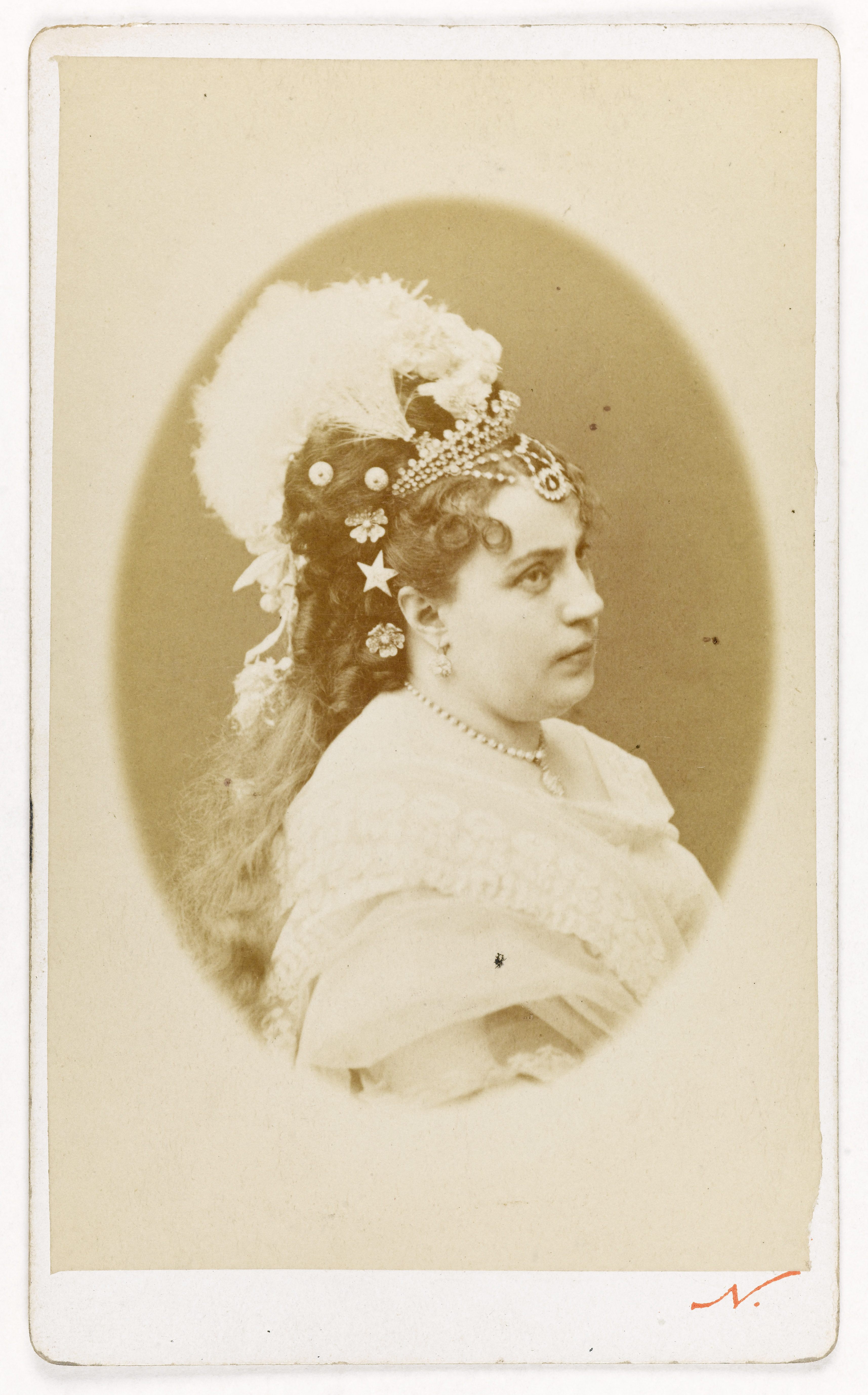 Atelier Nadar, Portrait de Thérésa, (Emma Thérèse dite Valadon, épouse de Mr Guilloreau, 1837-1913), chanteuse comique.