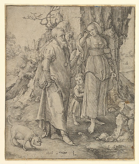 Lucas van Leyden, Abraham Sending Away Hagar