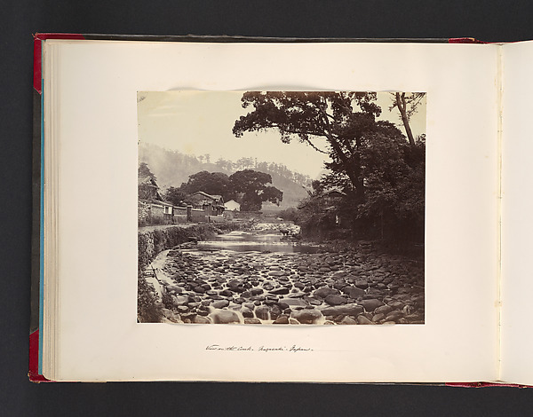 John Thomson, View on the Creek, Nagasaki, Japan