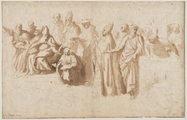 Girolamo da Carpi, Sketches of Raphael frescoes