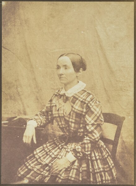 Hippolyte Bayard, [Portrait of a Seated Woman]