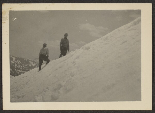 Louis Fleckenstein, [Figures in Snow]