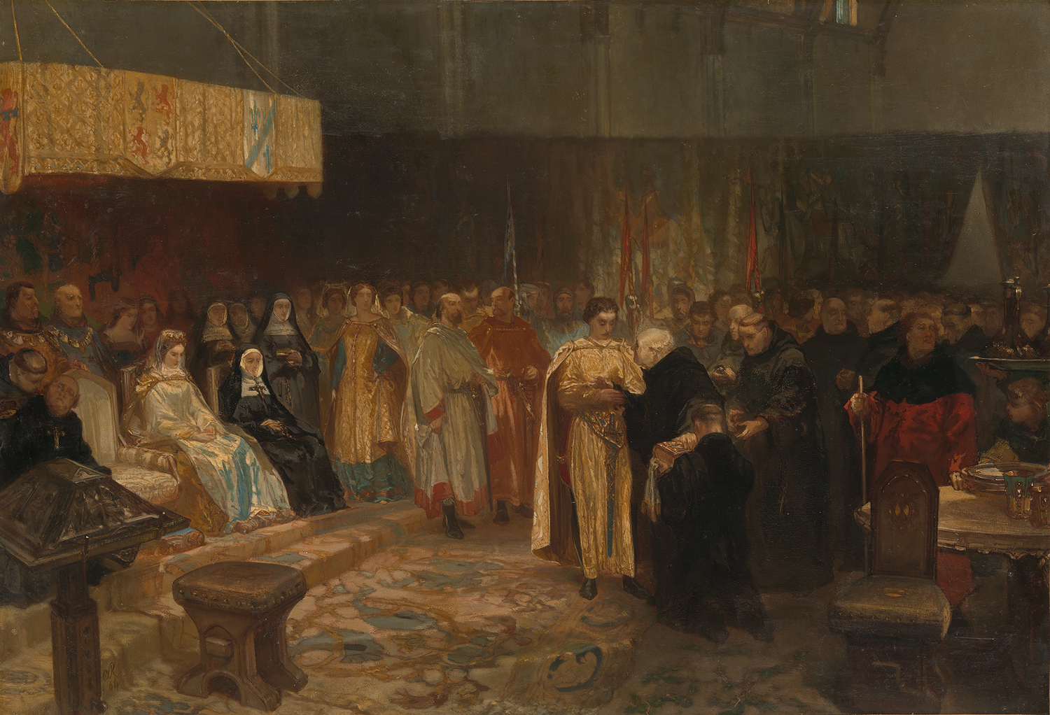 Charles Rochussen, Melis Stoke bij graaf Floris V