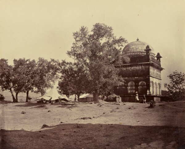 Unknown, A Temple and Camp at Ellora