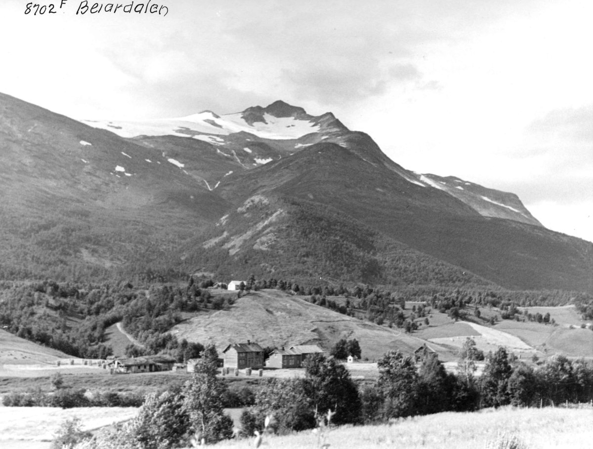Anders Beer Wilse, Topografi