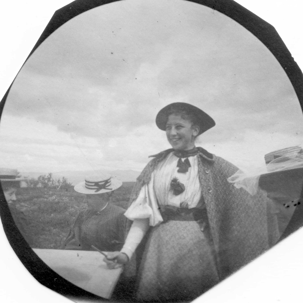 Fredrik Carl Mülertz Størmer, Frk. Ingeborg Willumsen i fjellandskap.