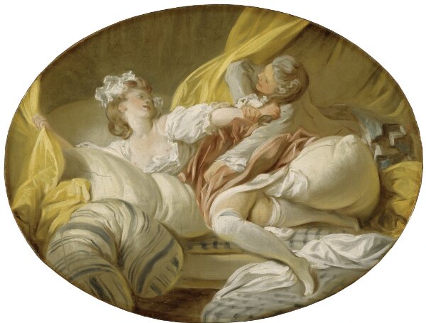 Jean-Honoré Fragonard, Den vackra tjänsteflickan ("La résistance inutile")