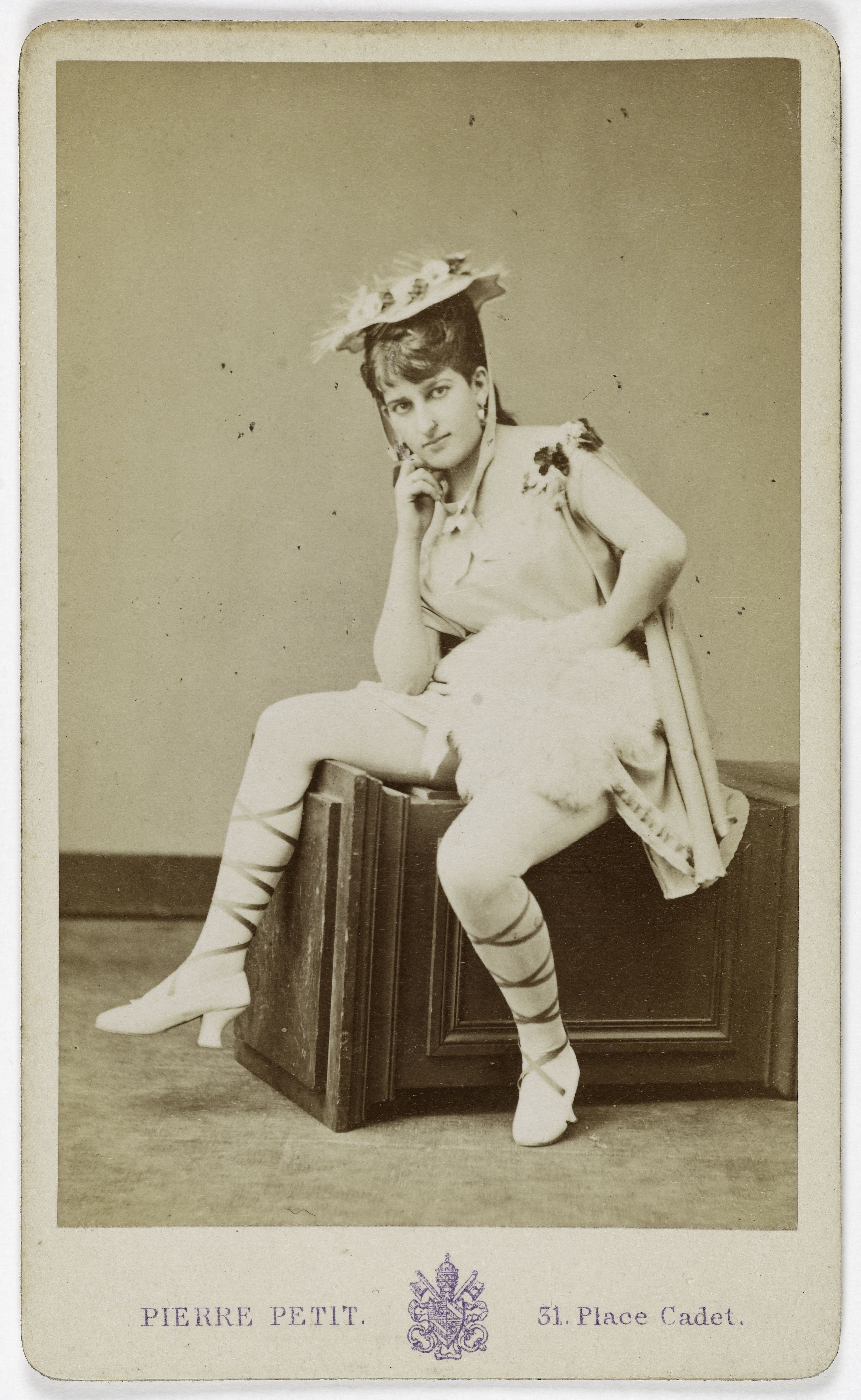Pierre Petit, Portrait de Marthe Dupuis (actrice à la salle Taitbout)