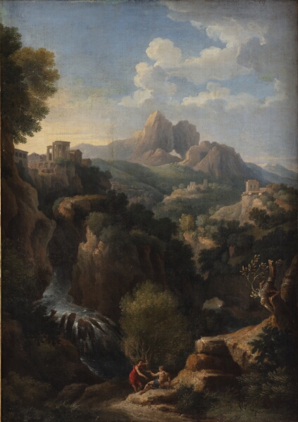 Jan Frans van Bloemen, Landskab med Sibyllas tempel i Tivoli