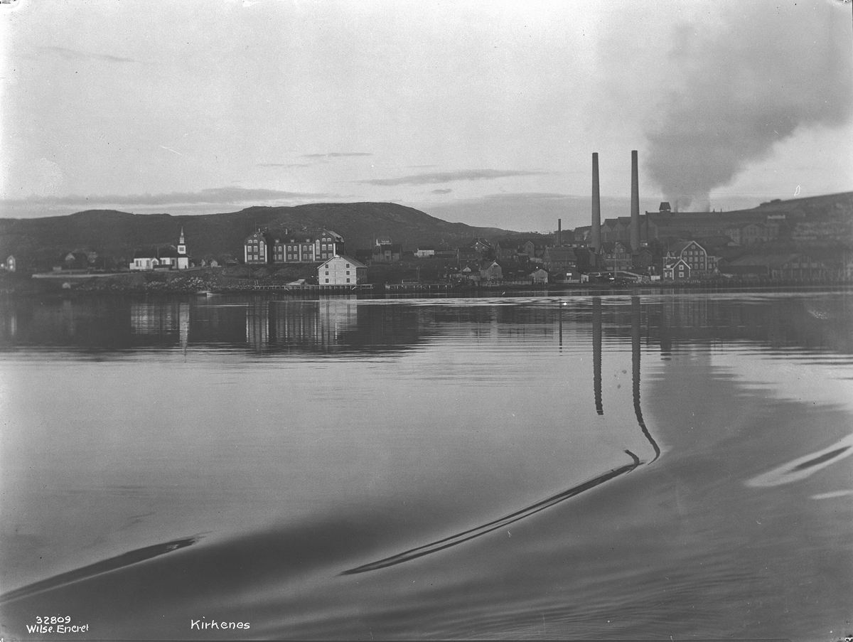 Anders Beer Wilse, Prot: Nordland - Kirkenes fra fjorden