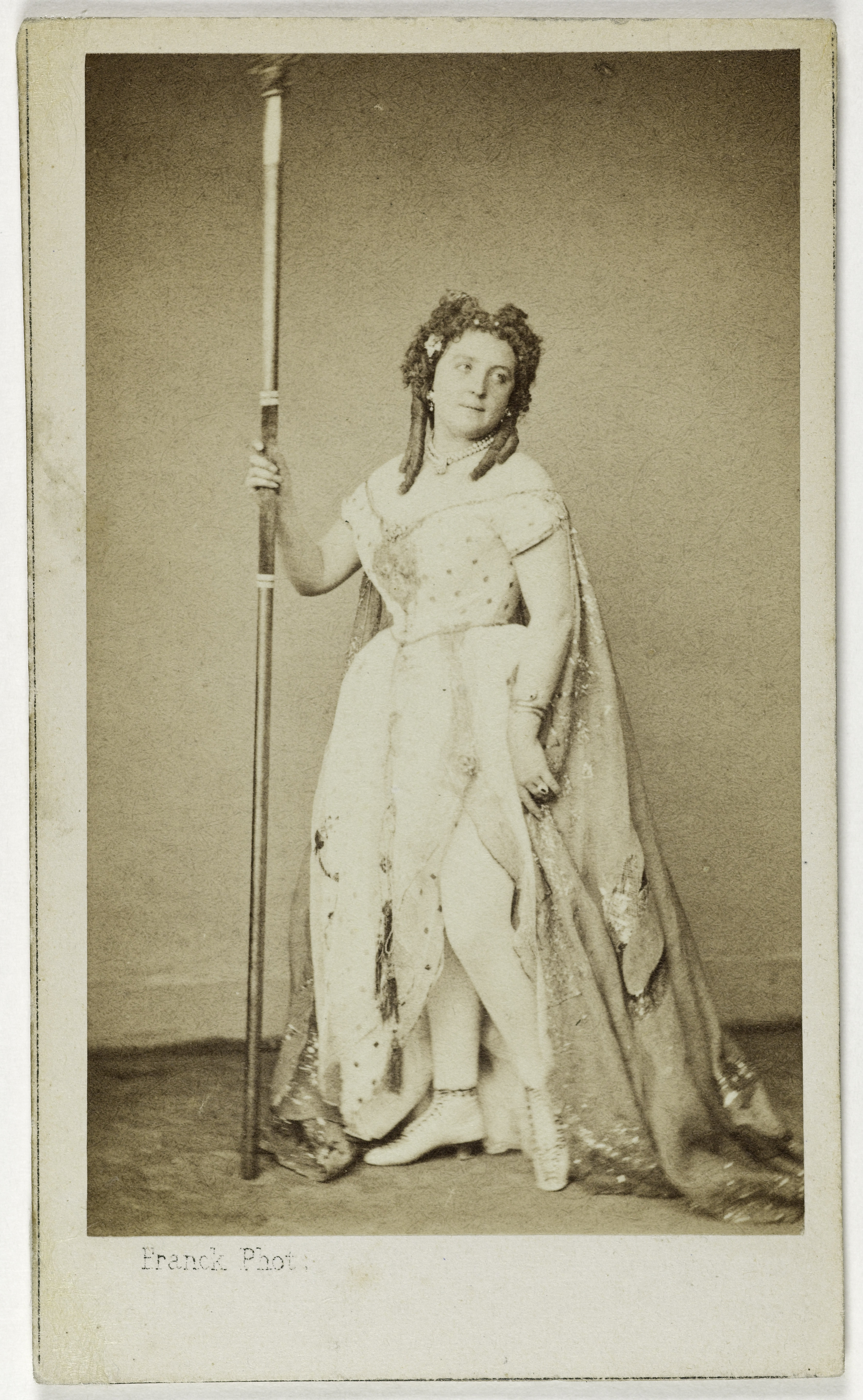 Franck, Portrait de Laurent Eudoxie, (actrice)