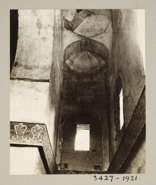 K.A.C. Creswell, Mausoleum gallery in the madrasa of Mamluk Amir al-Sayfi Sarghitmish, Cairo