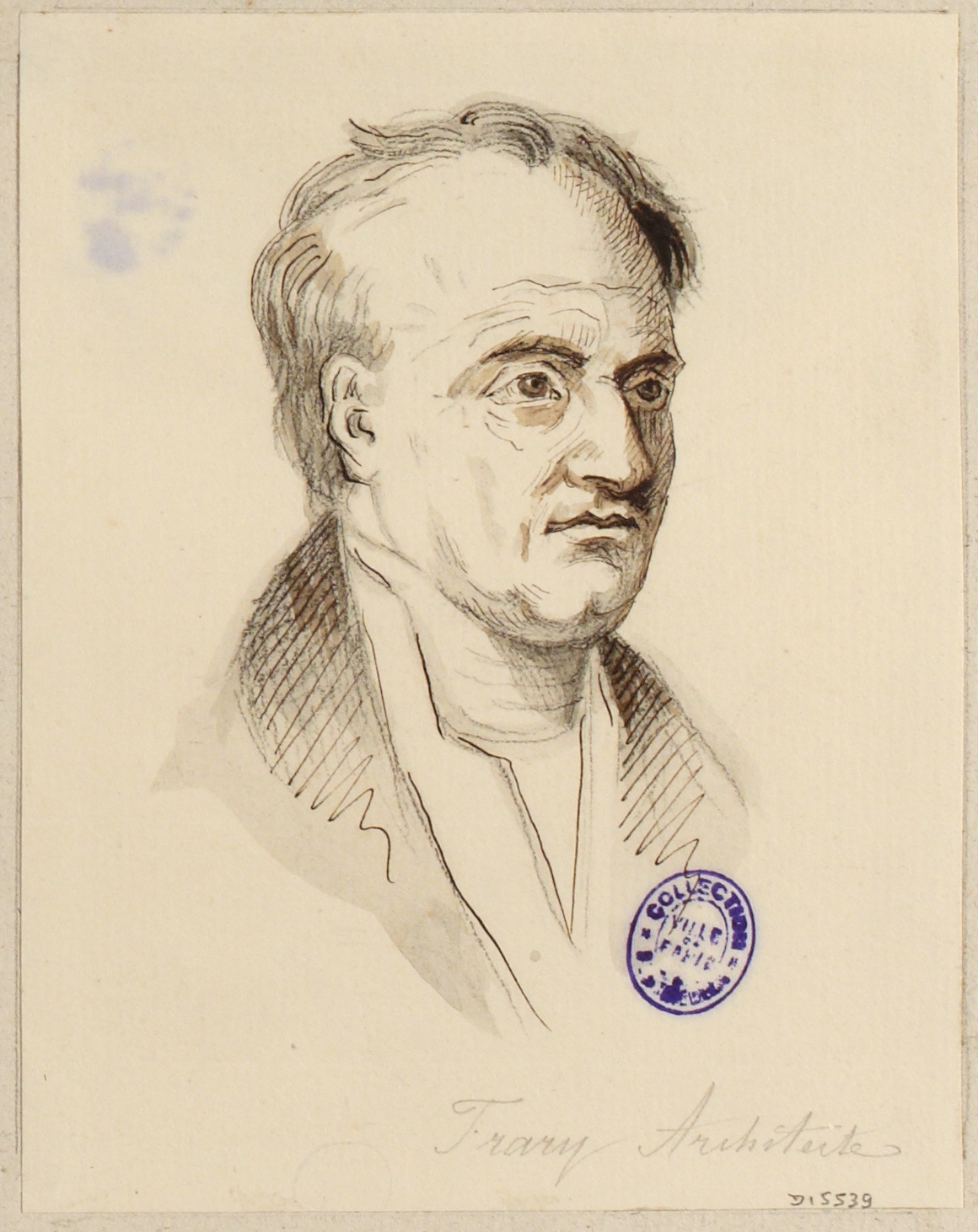 Anonyme, Portrait de l'architecte Frary