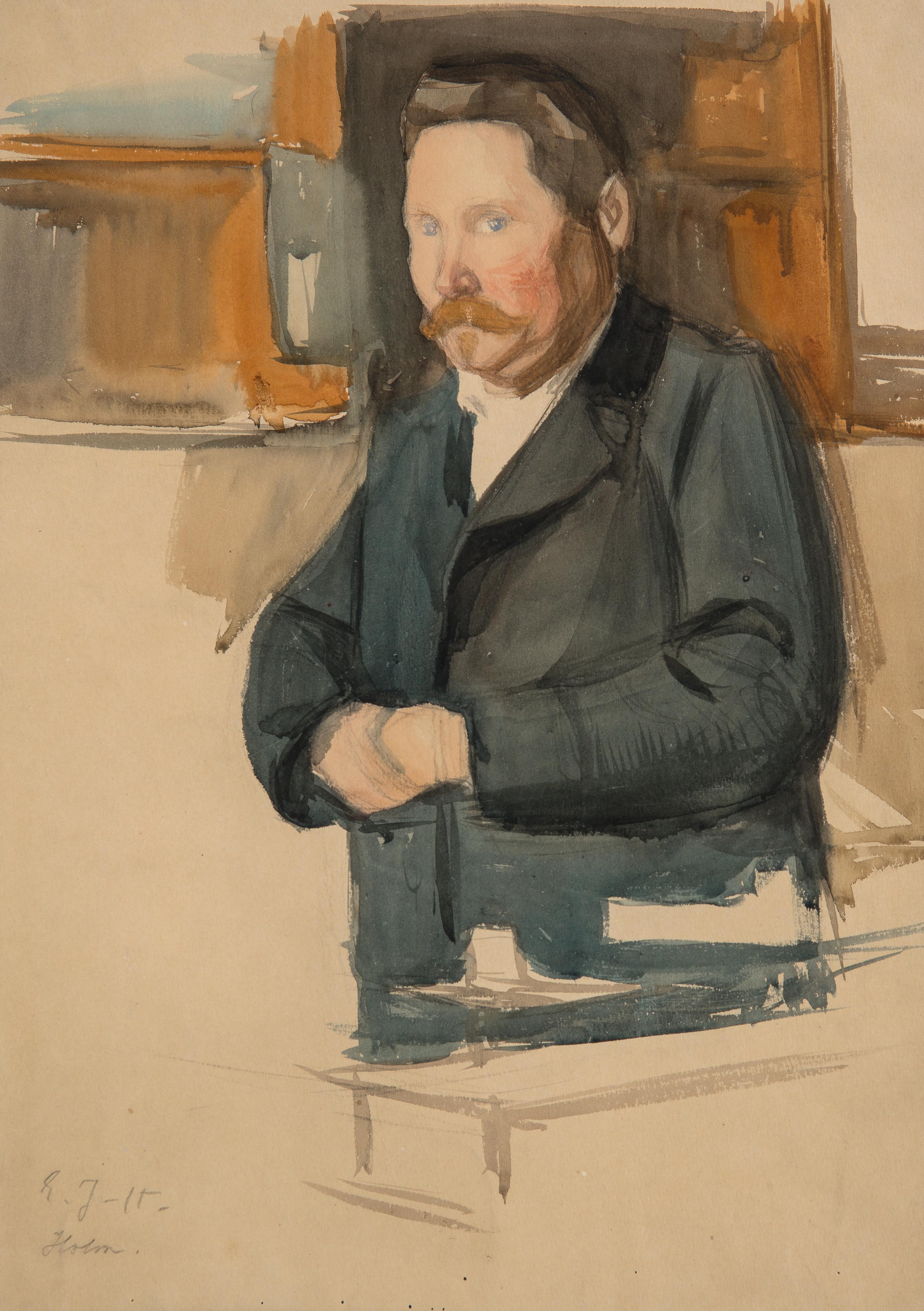 Eero Järnefelt, Kauppias Holm