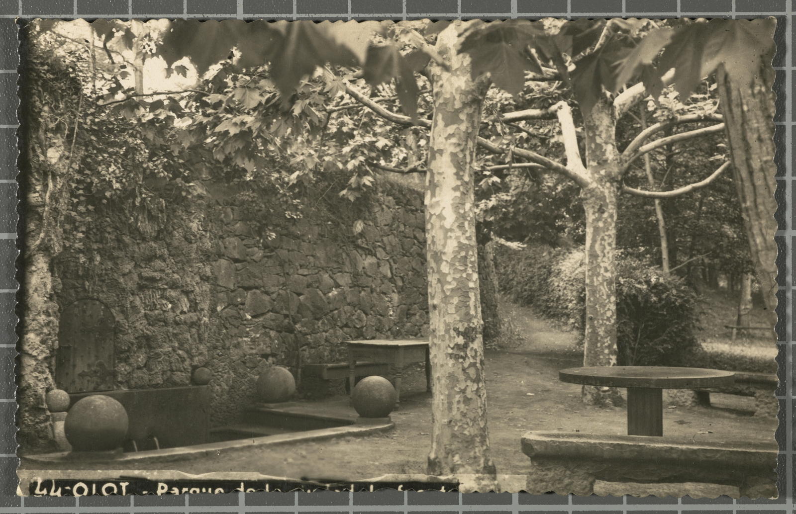 Desconegut, 44 - Olot. Parque (...)