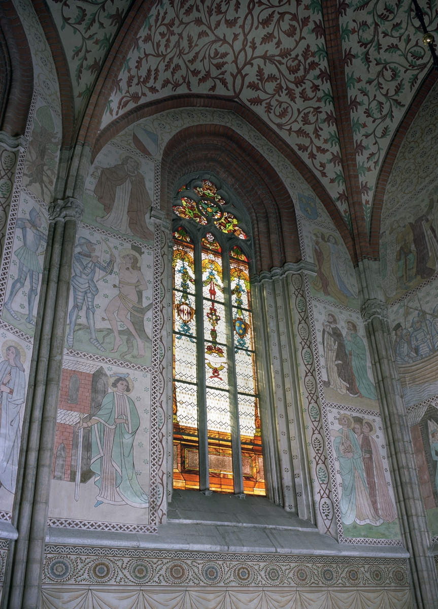 Olle Norling, Södra väggen i det De Geerska koret, Uppsala domkyrka, Uppsala 2008