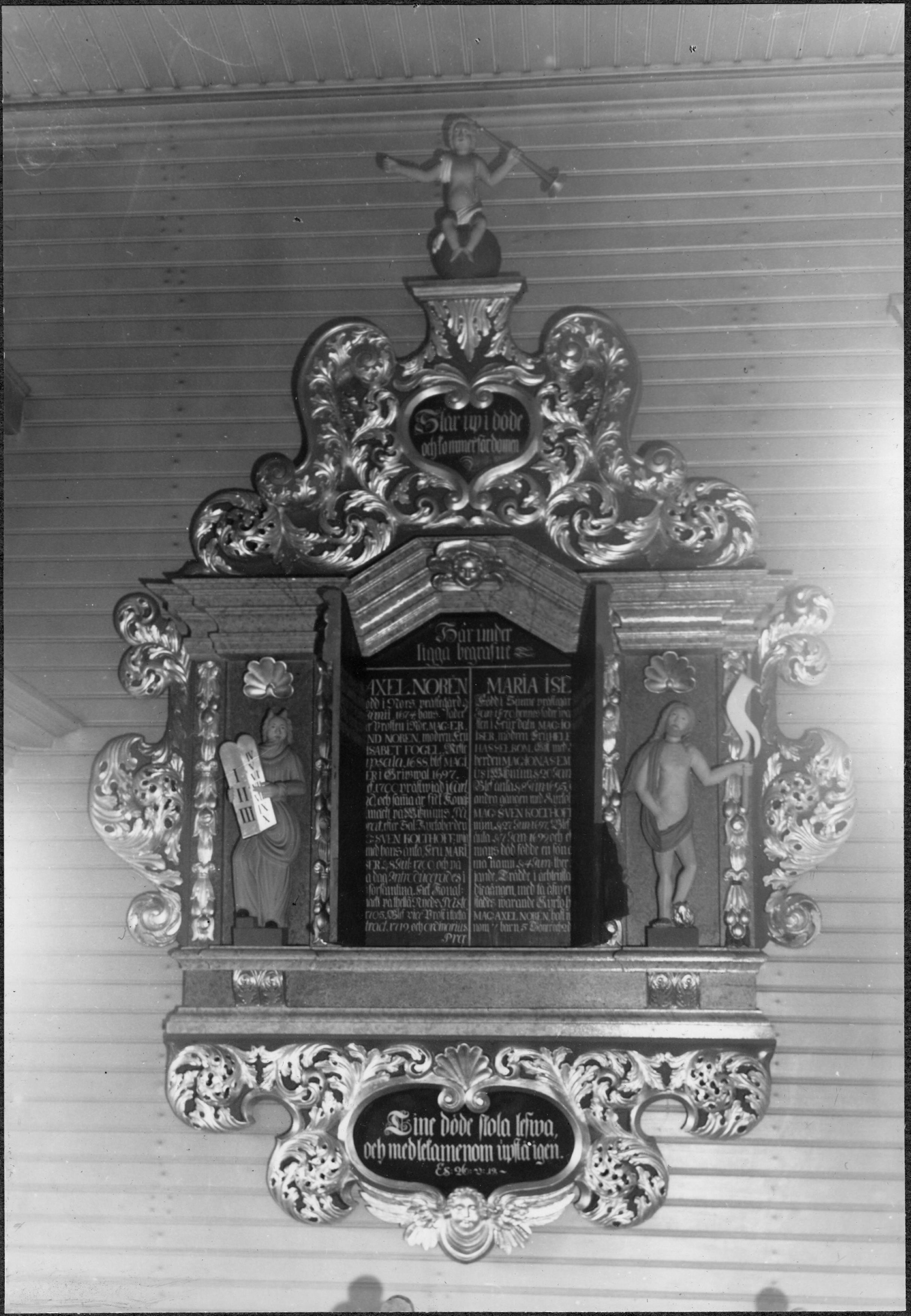 Olle Hellström, Nyeds kyrka
