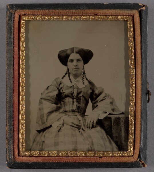Unknown, [Portrait of a Seated Woman]