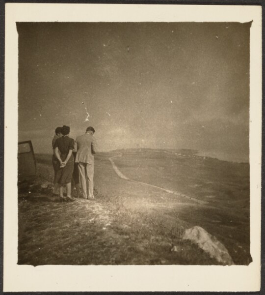 Louis Fleckenstein, [Figures in a Field]