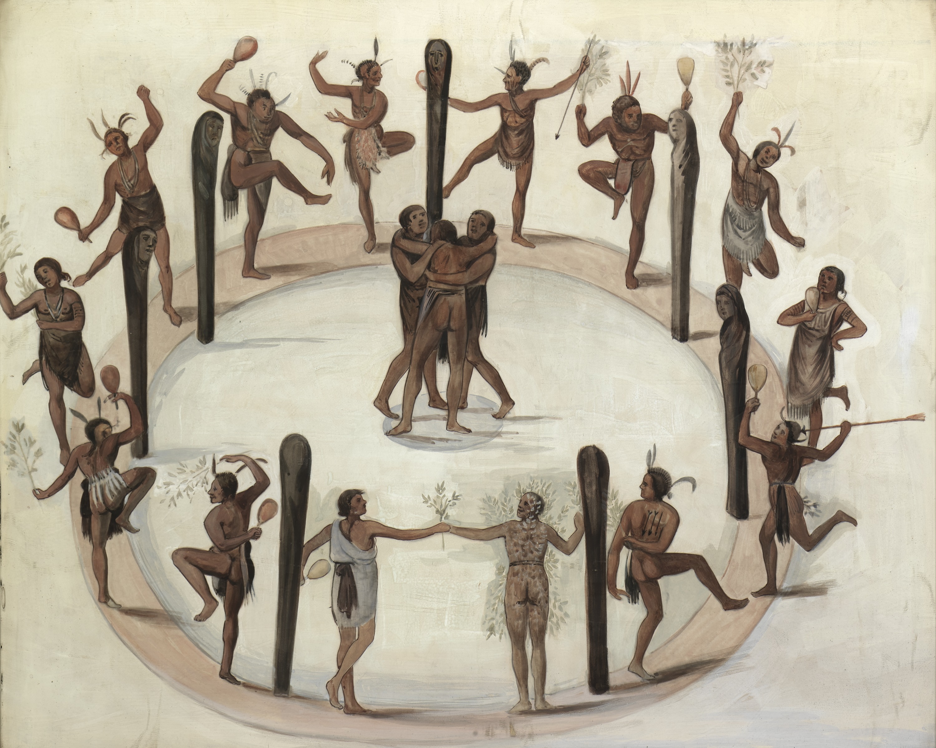 Spencer Nichols, Their Dances Which They Use at Their High Feasts