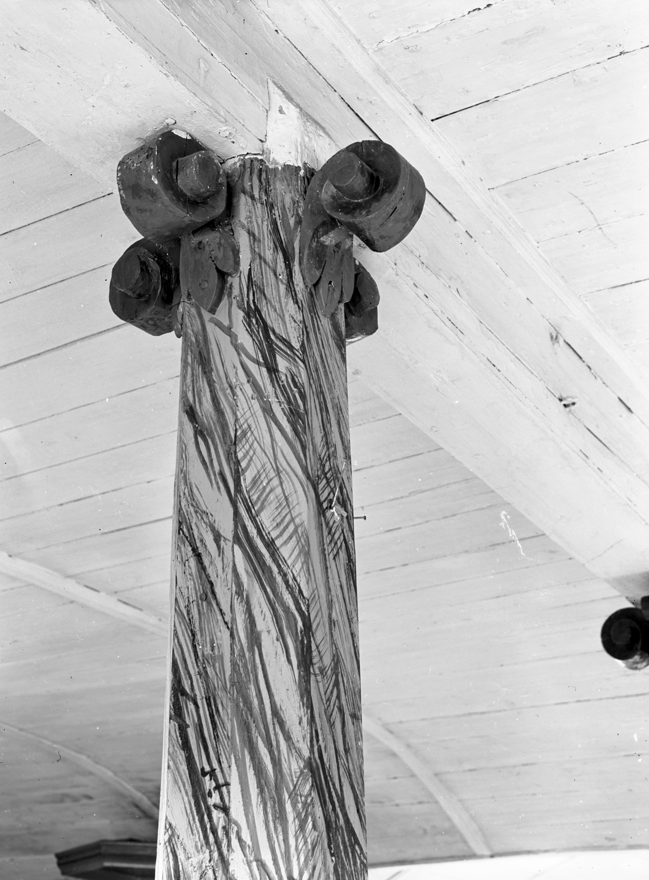 Iwar Anderson, Gällivare, gamla kyrkan