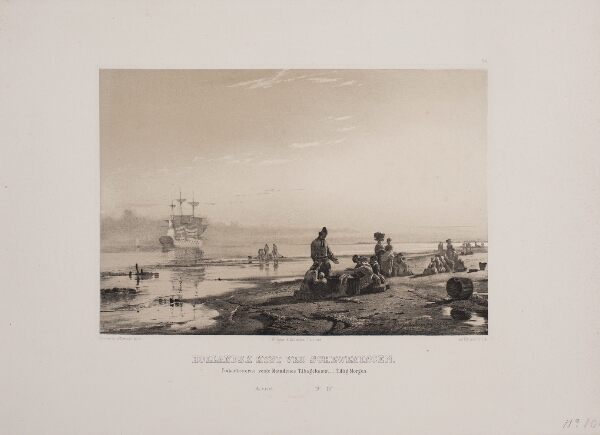 Adolph Kittendorff, Hollandsk kyst ved Scheweningen