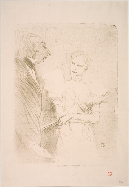 Henri de Toulouse-Lautrec, Brandès et Leloir, dans Cabotins