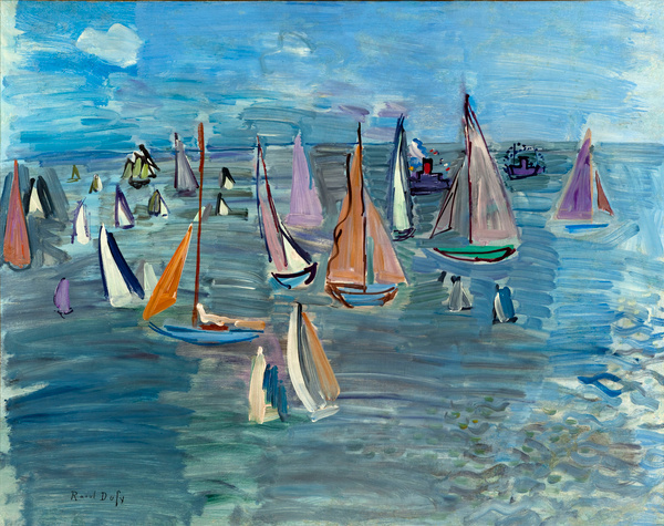 Raoul Dufy, Régates